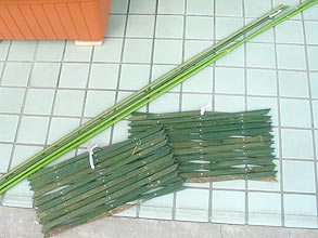 トレリスと園芸用ポール